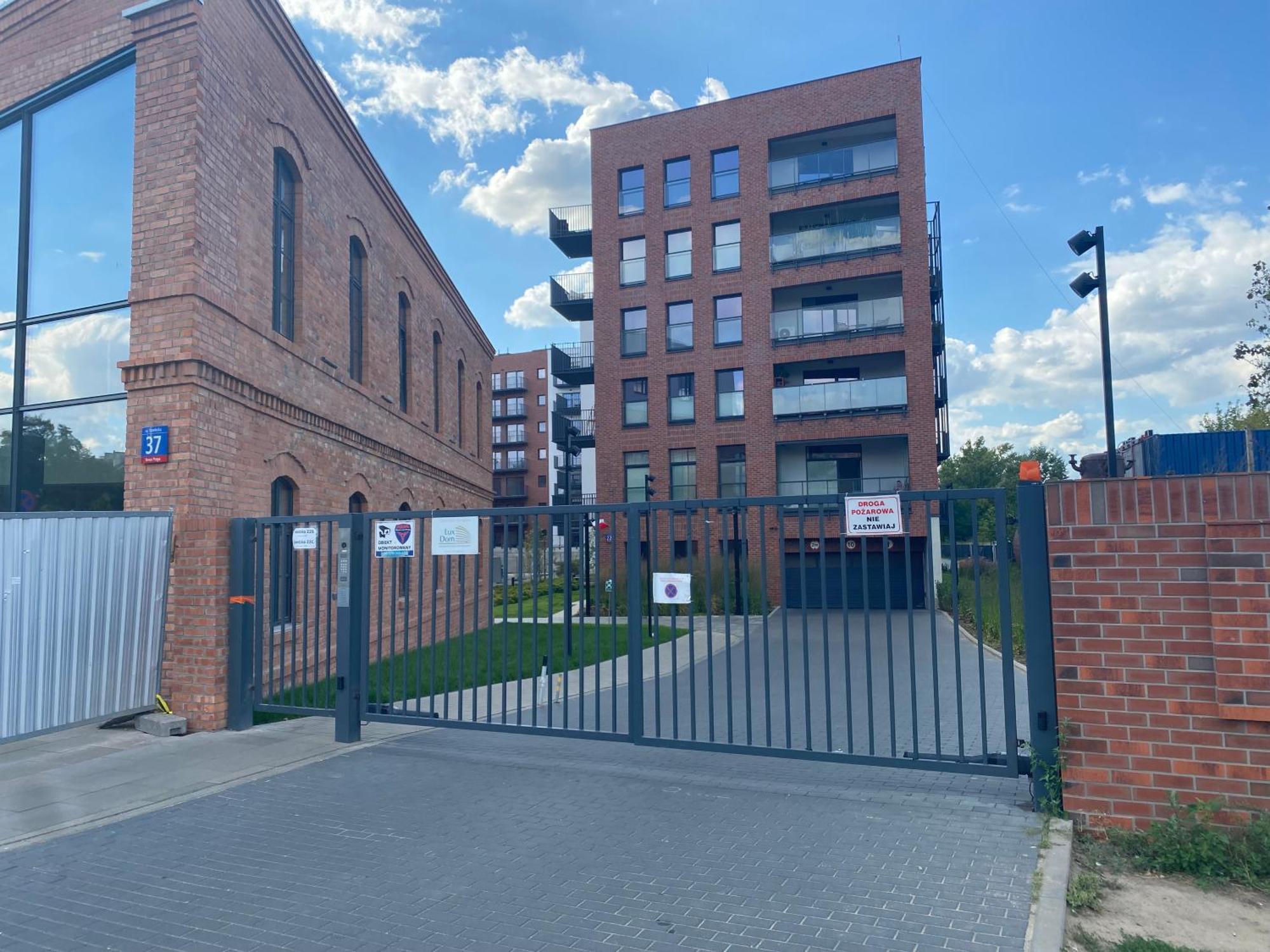 Metro Szwedzka Apartament Orange Warschau Exterior foto